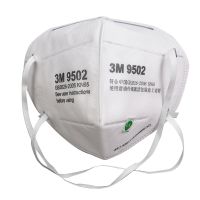  3M 9502 professional protective mask Folding mask PM2.5 mask KN95 standard 5 pieces