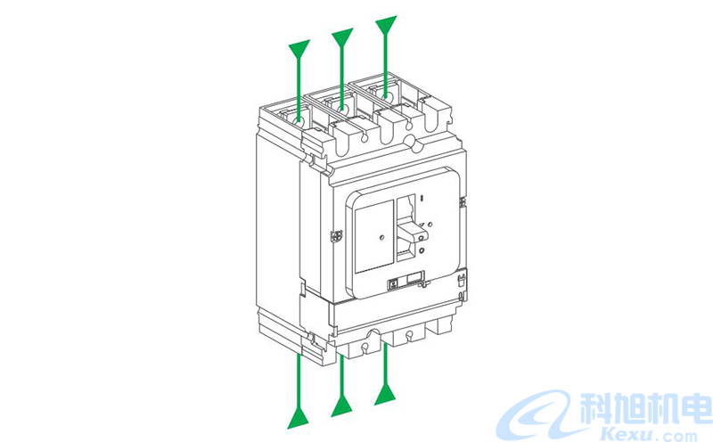 施耐德低压塑壳断路器EZS系列安装方法四