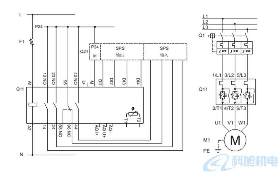 西门子软启动器3RW55工作原理与电路图七