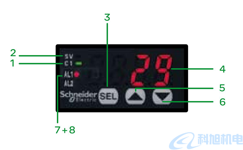 施耐德温度控制继电器Zelio系列使用说明七